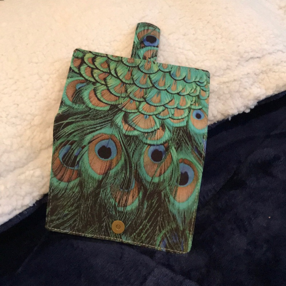 Peacock wallet/wristlet